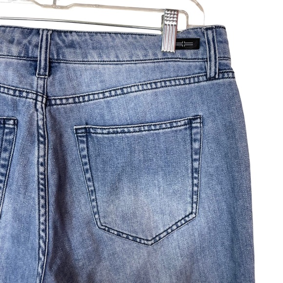 Liverpool The Crop Wide Leg Raw Hem Size 8/29 Baggy Relaxed Hipster Cropped Jean - Picture 14 of 16